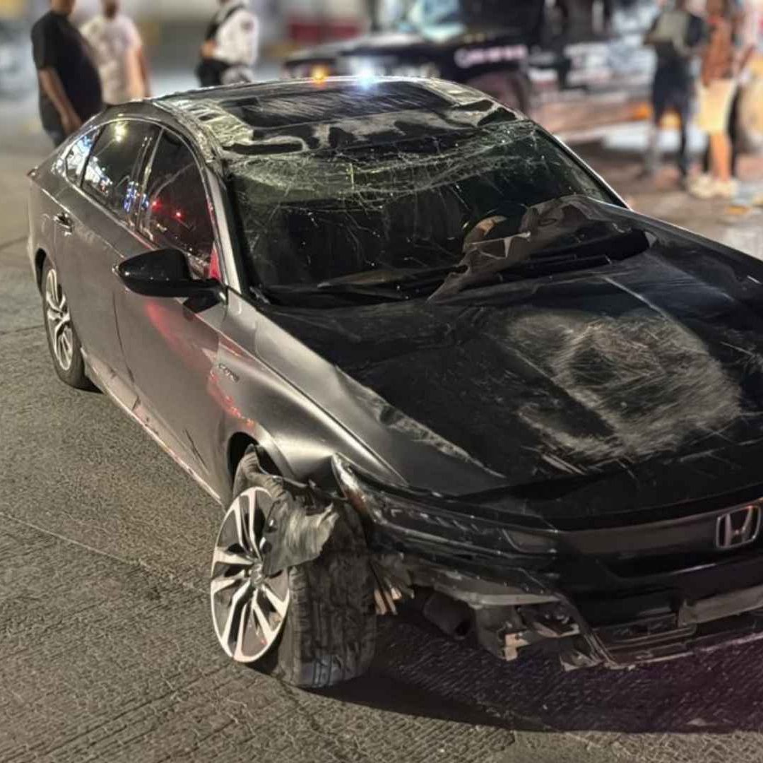 Mujer presuntamente se quedó dormida al volante